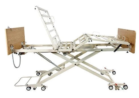 Hospital Bed, D300 LTC 5 Function Low Bed Expandable 500 LBs Capacity